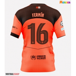 Barcelona Fermin Lopez #16 Derde tenue 2025-26 Korte Mouw